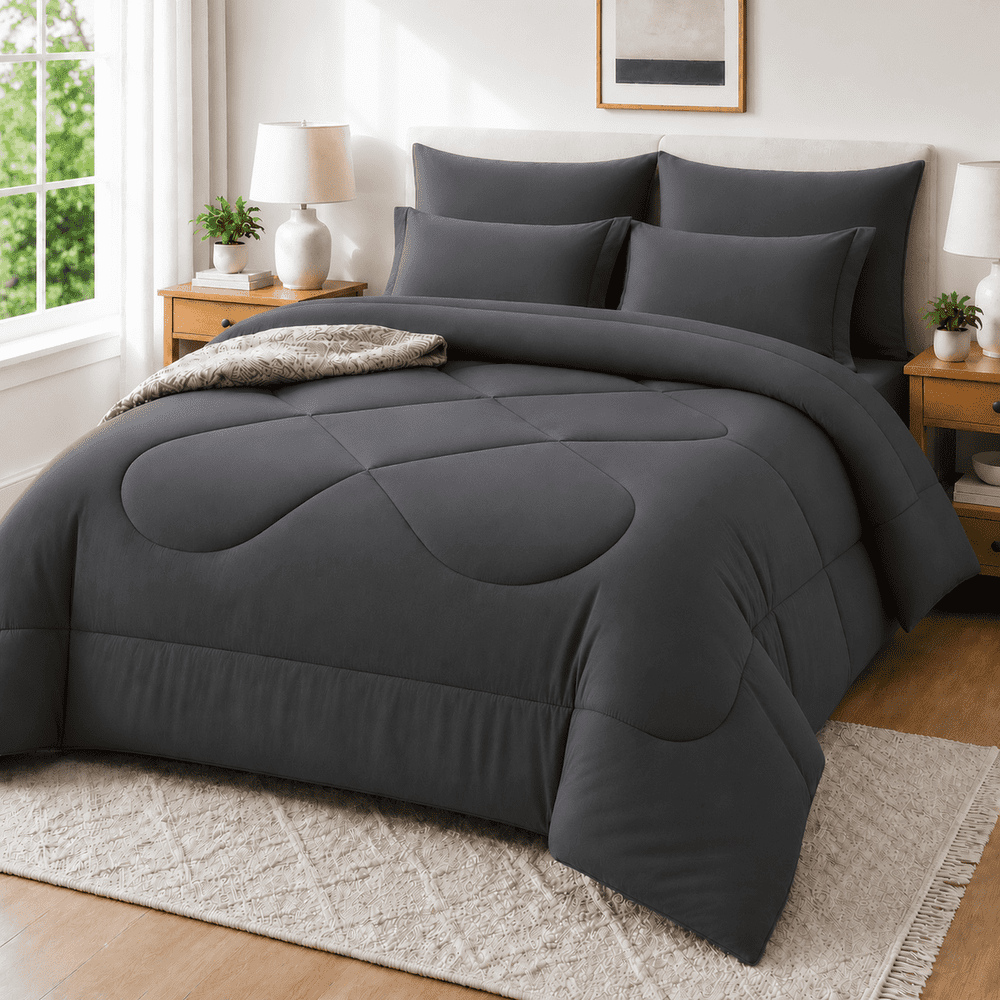 Sormag Queen 7-Piece Bed in a Bag Comforter Set: $41.49 Sormag Queen 7-Piece Bed in a Bag Comforter Set: $41.49