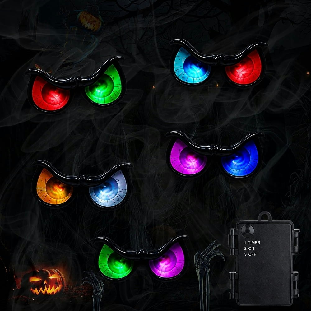 Ceevoo Halloween Spooky Eyes LED String Lights 5-Pack: $19.99 Ceevoo Halloween Spooky Eyes LED String Lights 5-Pack: $19.99
