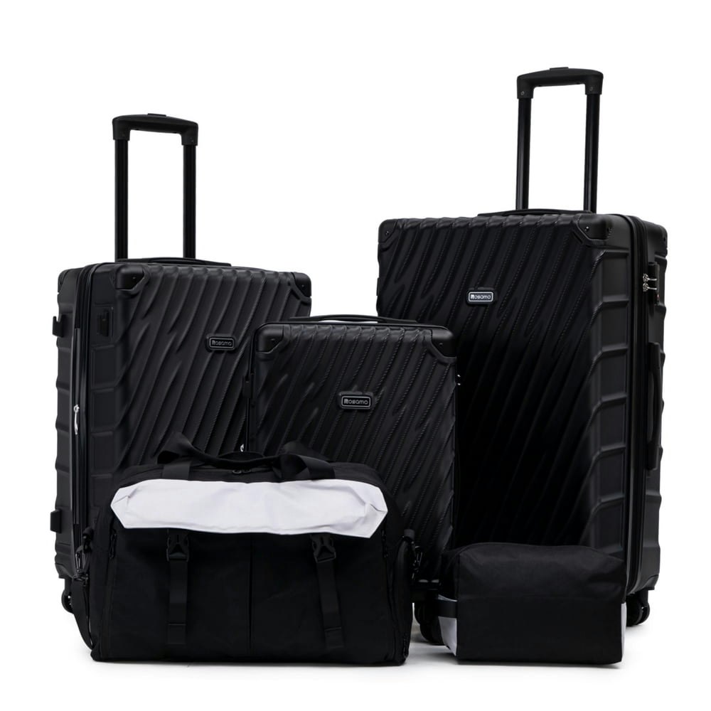 Rosamo 5-Piece Hardshell Expandable Luggage Set: $92.98 Rosamo 5-Piece Hardshell Expandable Luggage Set: $92.98