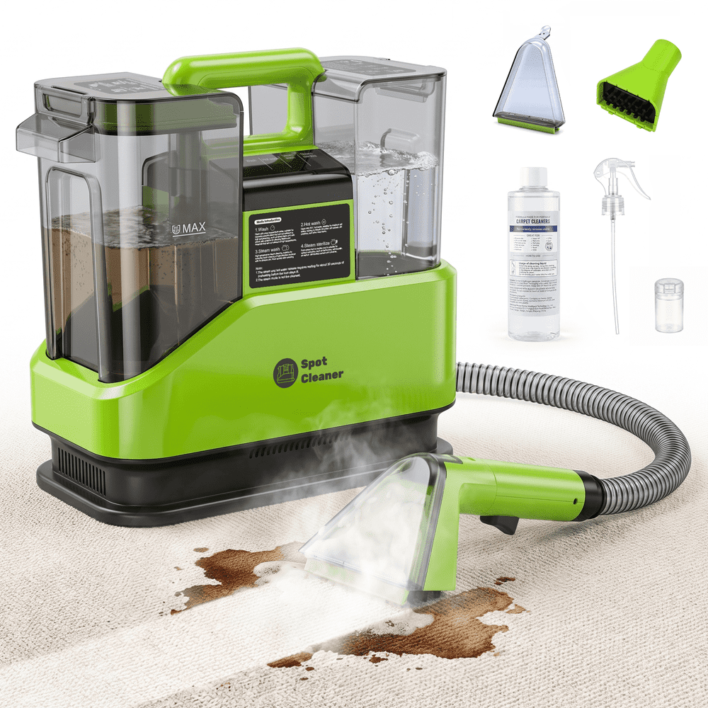 Tusutwr 18-kPa Portable Steam Carpet Cleaner: $88.99 Tusutwr 18-kPa Portable Steam Carpet Cleaner: $88.99