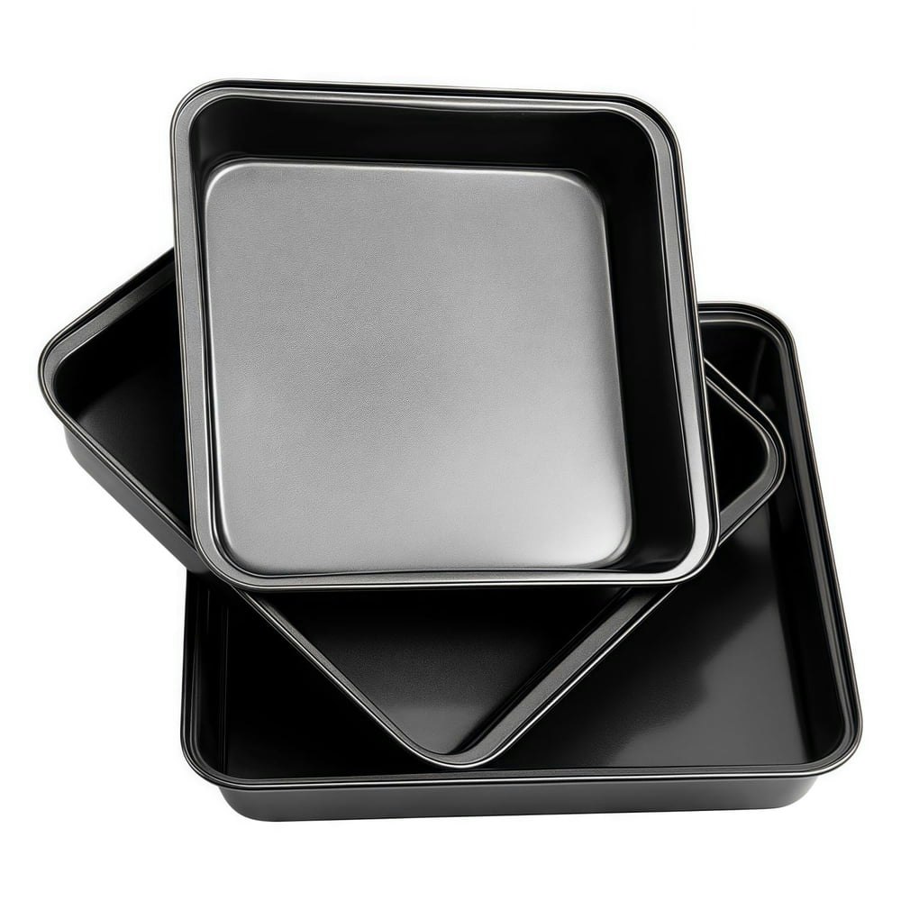 Yilush 3-Piece Square Baking Pan Set: $13.98