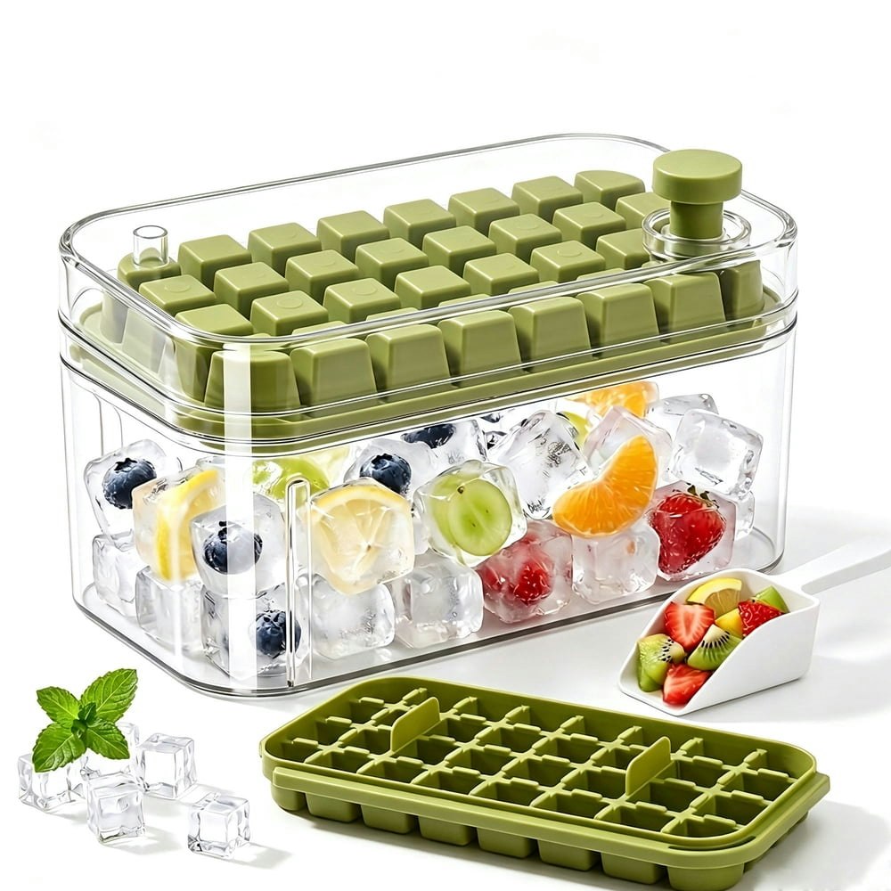 Ice Cube Tray with Lid and Bin: $14.89 Ice Cube Tray with Lid and Bin: $14.89