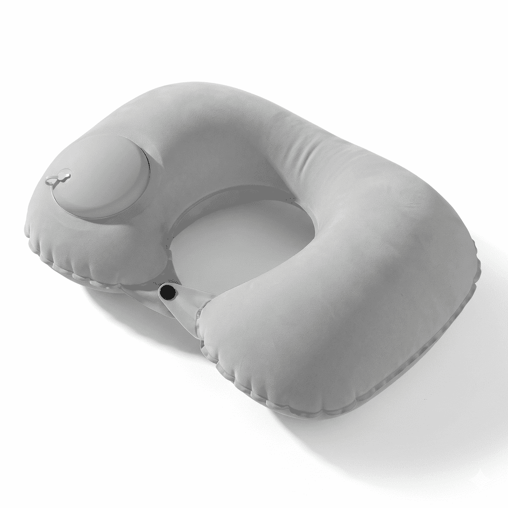 Push-to-Inflate U-Shaped Travel Neck Pillow: $8.78 Push-to-Inflate U-Shaped Travel Neck Pillow: $8.78