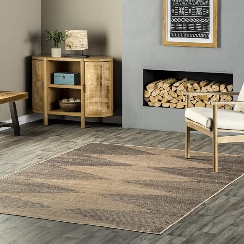 Nuloom 5'x8' Geometric Area Rug: $79.96 Nuloom 5'x8' Geometric Area Rug: $79.96