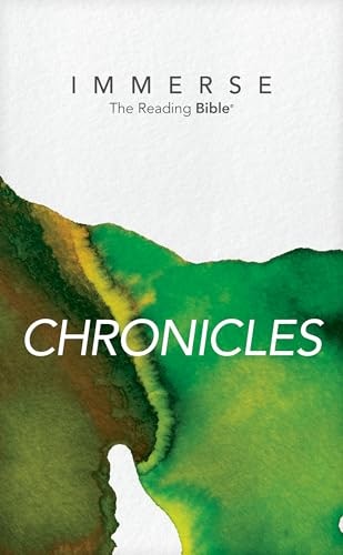NLT Immerse The Reading Bible Chronicles: $14.45 NLT Immerse The Reading Bible Chronicles: $14.45