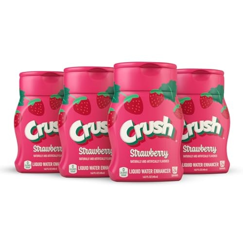 Crush Strawberry Liquid Water Enhancer 4-Pack: $16.11 Crush Strawberry Liquid Water Enhancer 4-Pack: $16.11