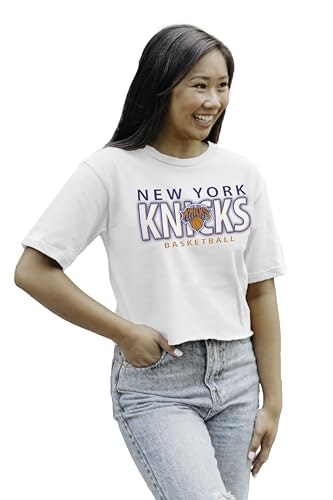 New York Knicks NBA Women's Cropped T-Shirt: $26.30 New York Knicks NBA Women's Cropped T-Shirt: $26.30