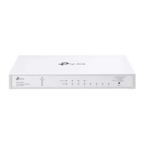 TP-Link Festa FS308GP 8-Port Gigabit Smart Managed PoE Switch: $69.99