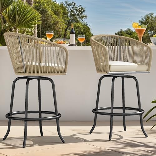 Yitahome 360-Degree Swivel Counter Height Bar Stools 2-Pack: $133.55 Yitahome 360-Degree Swivel Counter Height Bar Stools 2-Pack: $133.55