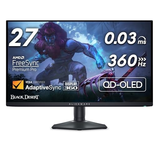 Alienware 27" 1440p HDR OLED FreeSync Monitor: $499.99 Alienware 27" 1440p HDR OLED FreeSync Monitor: $499.99