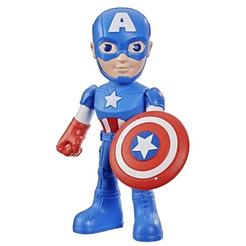 Marvel Spidey and His Amazing Friends Captain America Action Figure: $9.97