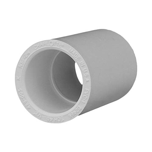 Charlotte Pipe 1/2-Inch Schedule 40 PVC Coupling 10-Pack: $4.59