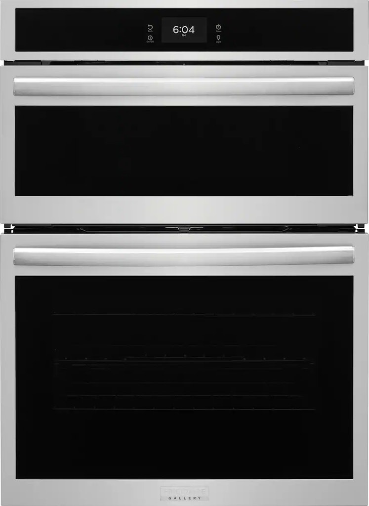 Frigidaire Gallery 30" Built-In Electric Total Convection Combination Wall Oven w/ Microwave & Stone-Baked Pizza: $2,900