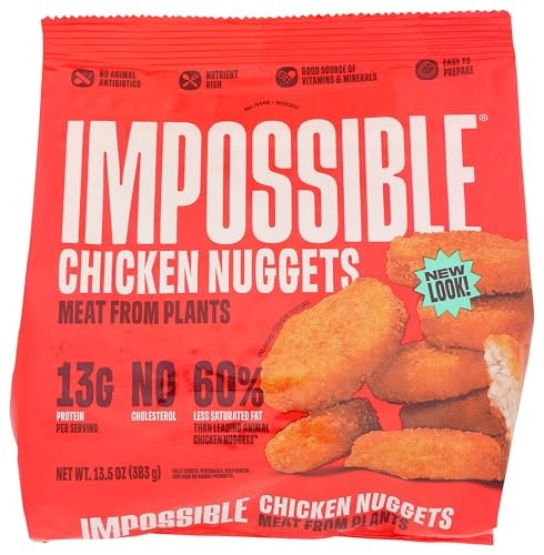 Impossible Plant-Based Frozen Chicken Nuggets 13.5-oz.: $5.99 Impossible Plant-Based Frozen Chicken Nuggets 13.5-oz.: $5.99