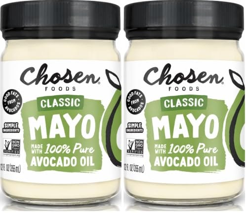 Chosen Foods Avocado Oil-Based Classic Mayonnaise 12oz 2-Pack: $12.30 Chosen Foods Avocado Oil-Based Classic Mayonnaise 12oz 2-Pack: $12.30