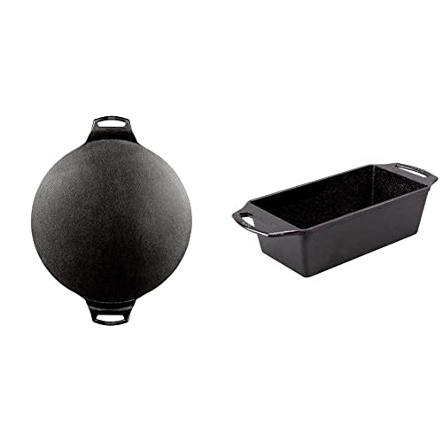 Lodge 15-inch Cast Iron Pizza Pan and 8.5x4.5-inch Loaf Pan Set: $51.89 Lodge 15-inch Cast Iron Pizza Pan and 8.5x4.5-inch Loaf Pan Set: $51.89