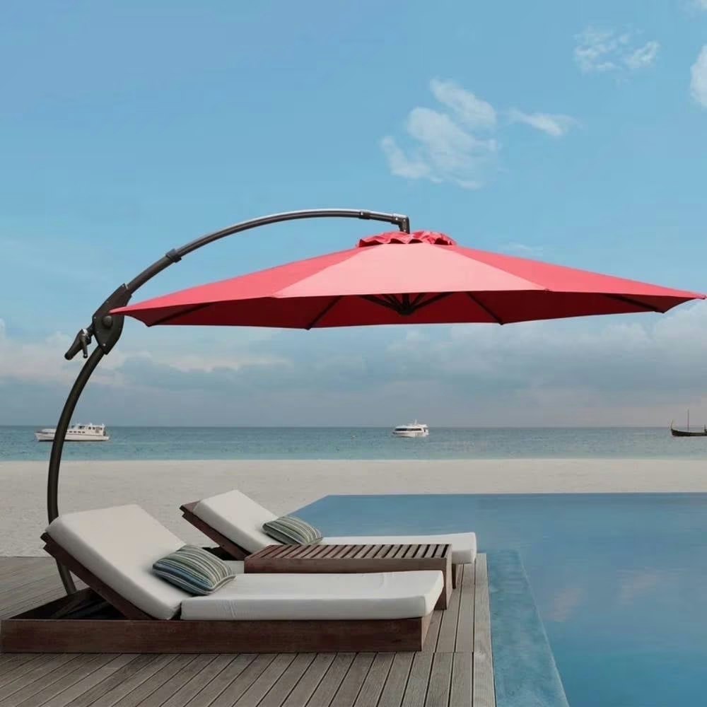 Grand Patio 11-Foot Offset Cantilever Patio Umbrella w/ Base: $243