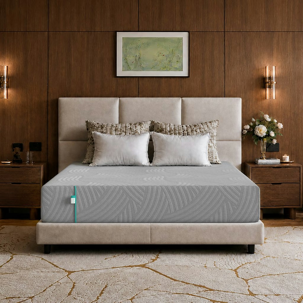 Novilla Atease 12" Medium Memory Foam Queen Mattress: $174