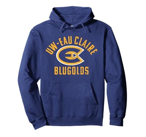 University of Wisconsin-Eau Claire Blugolds Pullover Hoodie: $37.79 University of Wisconsin-Eau Claire Blugolds Pullover Hoodie: $37.79