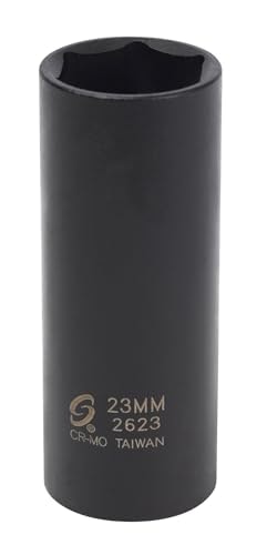 Sunex 1/2-Inch Drive 23mm Extra Thin Wall Deep Impact Socket: $8.99