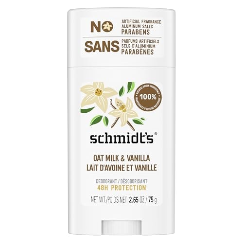 Schmidt's Vanilla & Oat Milk Aluminum-Free Deodorant 2.65-oz.: $6.64 Schmidt's Vanilla & Oat Milk Aluminum-Free Deodorant 2.65-oz.: $6.64