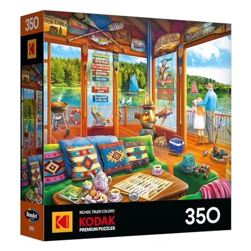 RoseArt 350-Piece The Lake House Jigsaw Puzzle: $8.65 RoseArt 350-Piece The Lake House Jigsaw Puzzle: $8.65