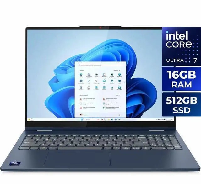 Lenovo IdeaPad 5i Core Ultra 7 255U 16" Laptop: $910