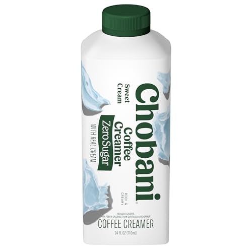 Chobani Zero Sugar Sweet Cream Coffee Creamer 24-oz.: $4.50 Chobani Zero Sugar Sweet Cream Coffee Creamer 24-oz.: $4.50