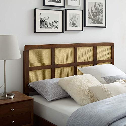 Modway King Cane Woven Rattan Headboard: $153.26 Modway King Cane Woven Rattan Headboard: $153.26