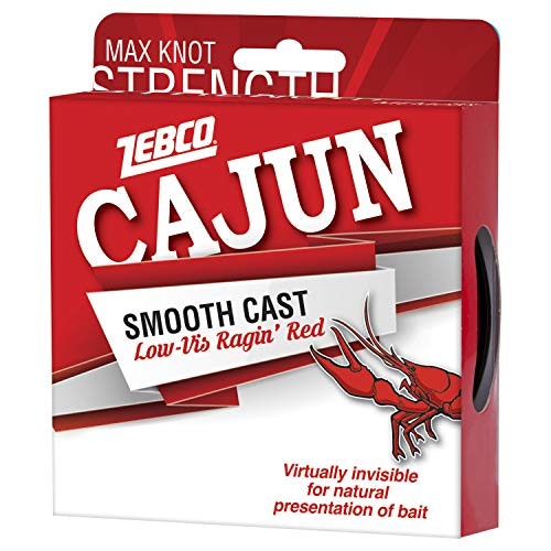 Zebco Cajun Smooth Cast Monofilament Fishing Line 110-Yard 4-Pound: $4