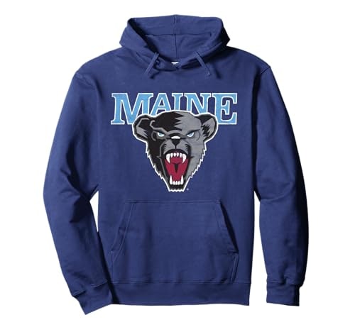 University of Maine Black Bears Distressed Pullover Hoodie: $35.99