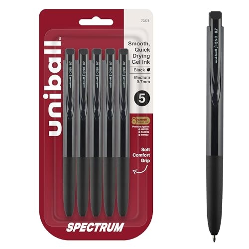Uniball Spectrum Gel Pens 0.7mm 5-Pack: $6.82 Uniball Spectrum Gel Pens 0.7mm 5-Pack: $6.82