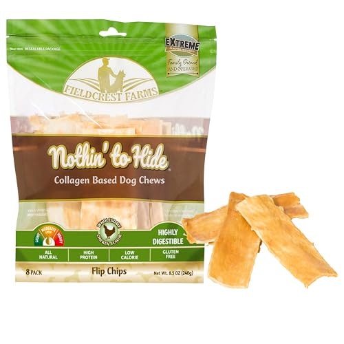 Fieldcrest Farms Nothin to Hide Flip Chips Dog Chews: $9.80 Fieldcrest Farms Nothin to Hide Flip Chips Dog Chews: $9.80