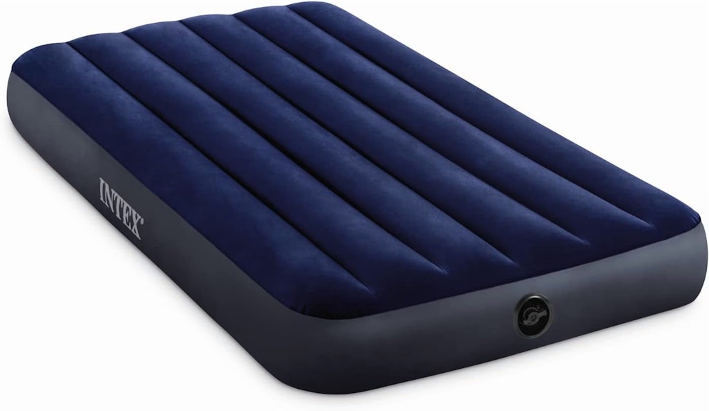 Intex Dura-Beam 10" Twin Airbed Mattress: $13