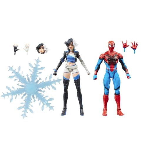 Marvel Legends Series Marvel Rivals Spider-Man and Luna Snow 6-Inch Action Figure 2-Pack: $59.97