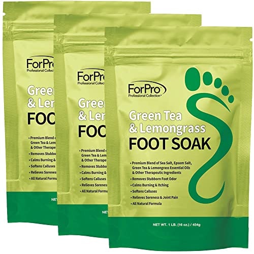 ForPro Green Tea & Lemongrass Foot Soak 48-Ounce 3-Pack: $10.40