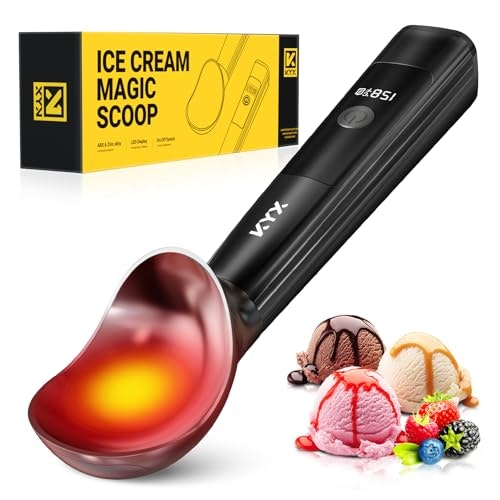KYX Heated Rechargeable Electric Ice Cream Scoop: $26.55