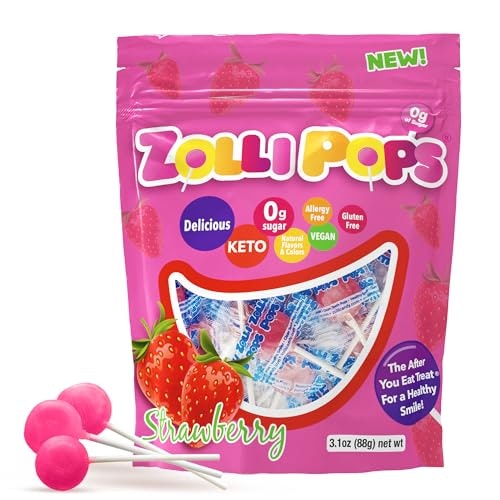Zollipops Sugar-Free Lollipops 3.1-oz. Bag: $5.90
