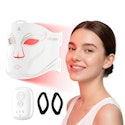 Litlisfly 400-LED Wireless Red Light Therapy Face Mask for $50 + free shipping