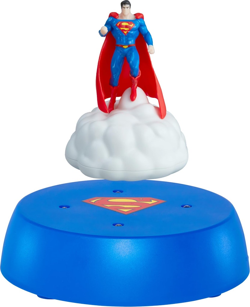 Warner Bros Superman Magnetic Floating Collectible Figurine w/ LED Lights: $36 Warner Bros Superman Magnetic Floating Collectible Figurine w/ LED Lights: $36