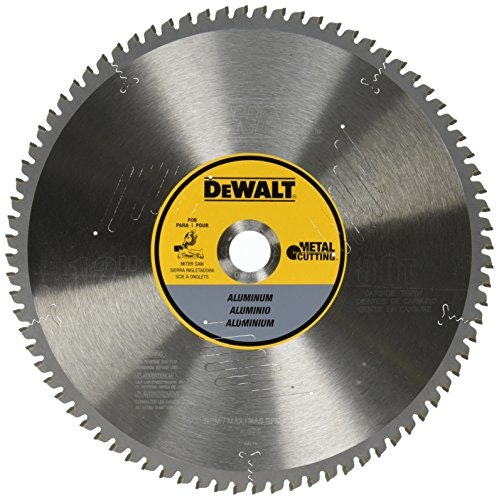 Dewalt 12-Inch 80-Tooth Aluminum Cutting Saw Blade: $78.20 Dewalt 12-Inch 80-Tooth Aluminum Cutting Saw Blade: $78.20