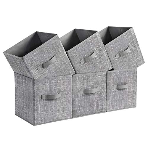 Songmics 11-inch Foldable Storage Cubes 6-Pack: $13.99 Songmics 11-inch Foldable Storage Cubes 6-Pack: $13.99