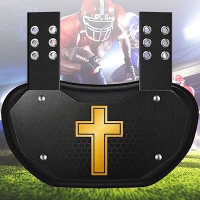 Mieaoll Adults' Football Backplate Lower Back Protector for $10 w/ Prime + free shipping w/ Prime