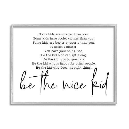Be the Nice Kid Inspirational Giclée Print: $38.99 Be the Nice Kid Inspirational Giclée Print: $38.99
