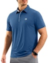 G Gradual Men's Dry Fit Short Sleeve Polo Shirt for $13 + free shipping w/ Prime
