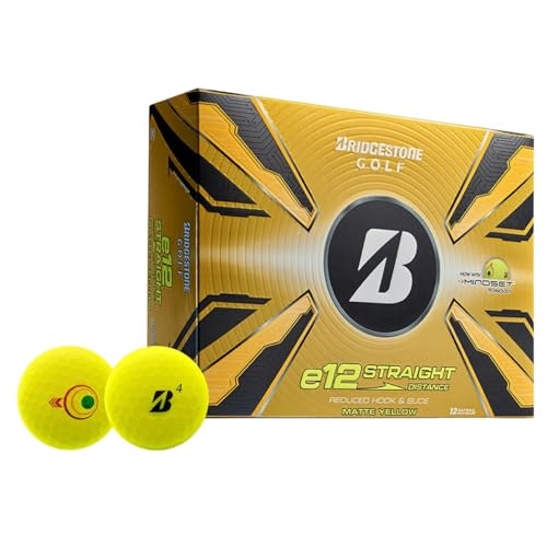 Bridgestone e12 Straight Matte Yellow Golf Balls: $27.99 Bridgestone e12 Straight Matte Yellow Golf Balls: $27.99