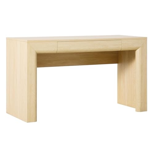 Walker Edison Amira 52-Inch Modern Waterfall Writing Desk: $209.99 Walker Edison Amira 52-Inch Modern Waterfall Writing Desk: $209.99