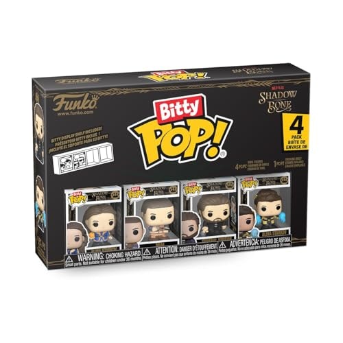 Funko Bitty Pop! Netflix Shadow and Bone 4-Pack: $9.46