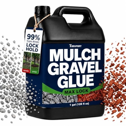Teexpert 128-oz. Rock and Mulch Glue: $15 Teexpert 128-oz. Rock and Mulch Glue: $15