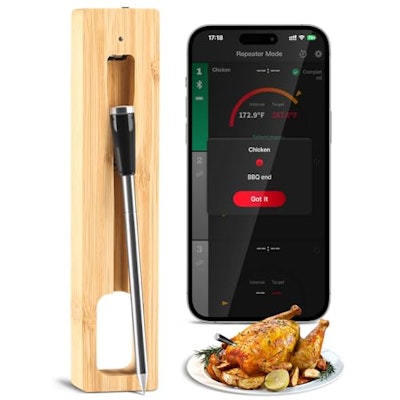 Fwoops Smart Wireless Meat Thermometer for $20 + free shipping w/ Prime